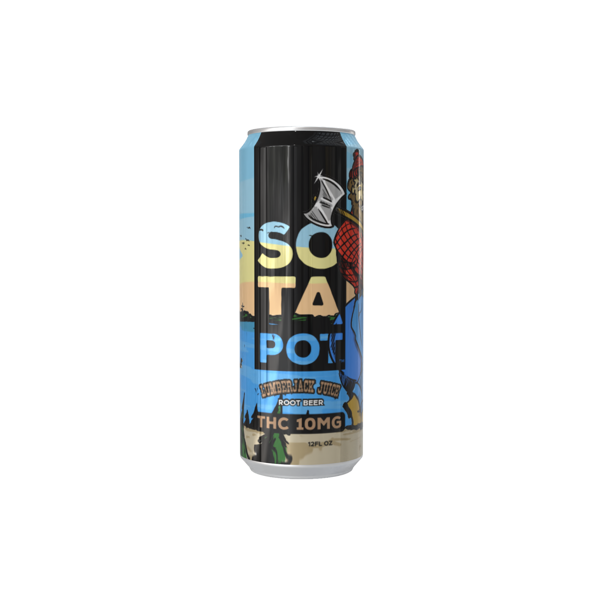 SotaPot Root Beer 120 cans